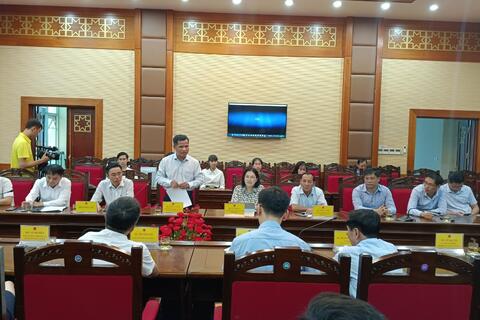 Đoàn công tác của moto88 sòng bài trực tuyến
 làm việc trao đổi kinh nghiệm tại huyện Quỳnh Nhai, tỉnh Sơn La